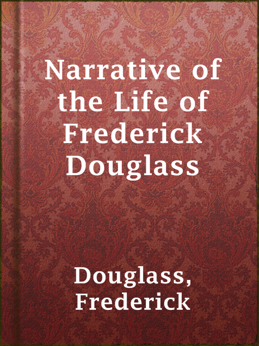 Couverture de Narrative of the Life of Frederick Douglass